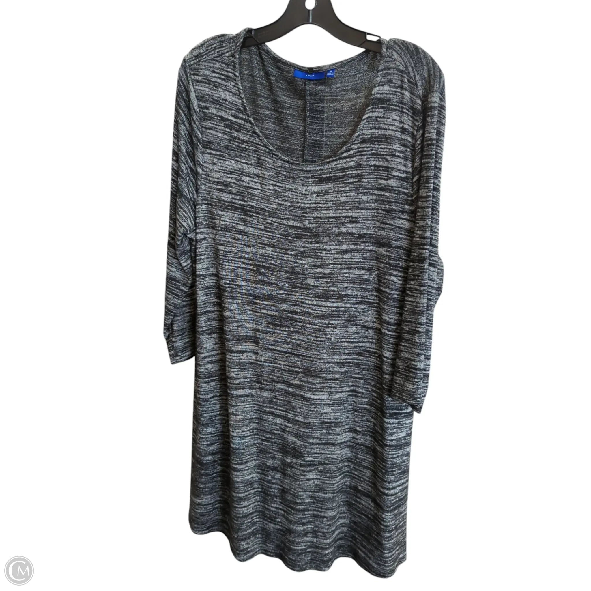 Dress Sweater By Apt 9 In Black White, Size: Xl Elegant Classic Vintage