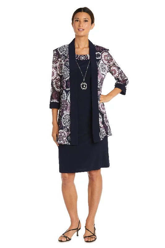 R&M Richards 7823 Two Piece Short Print Jacket Dress Plaid Jacket Tartan Jacket Houndstooth Jacket R&M Richards 7823 Two Piece Short Print Jacket Dress Plaid Jacket Tartan Jacket Houndstooth Jacket