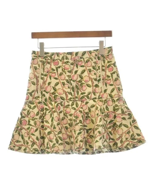 LOUIS VUITTON Mini skirts zip skirt side