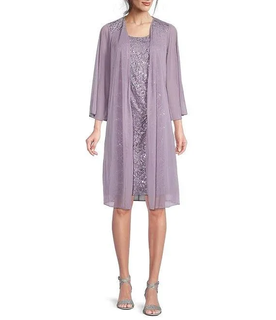 Marina Short 3/4 Sleeve Glitter Lace Jacket Dress Satin Jacket Silk Jacket Chiffon Jacket Marina Short 3/4 Sleeve Glitter Lace Jacket Dress Satin Jacket Silk Jacket Chiffon Jacket