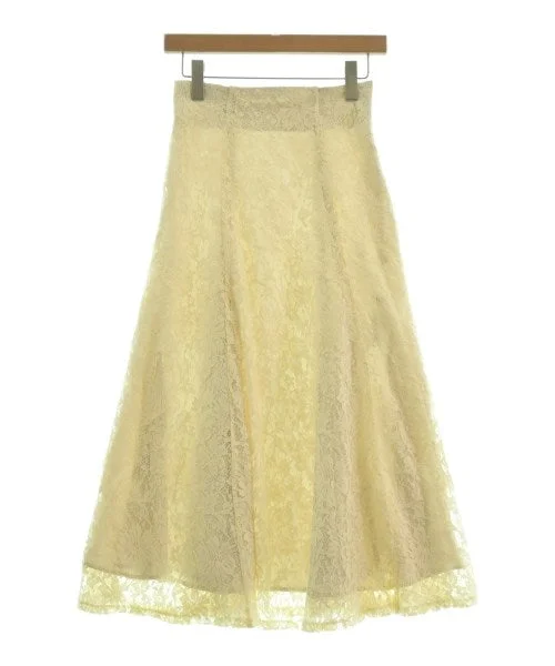 EARTH MUSIC&ECOLOGY Long/Maxi length skirts seamless skirt comfort