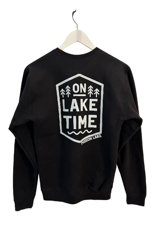 Pigeon Lake Crew Sweater Wool Fabric Cashmere Fabric Tweed Fabric