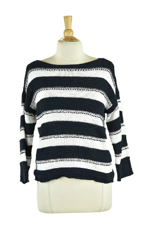 Tommy Hilfiger Sweater Zippered Buttoned Snapped