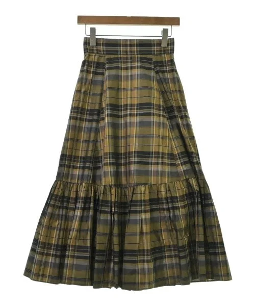 JUSGLITTY Long/Maxi length skirts silk skirt smooth