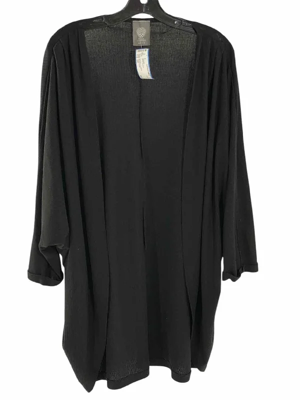 Vince Camuto Size OS Black Sweater Denim Fabric Leather Fabric Suede Fabric