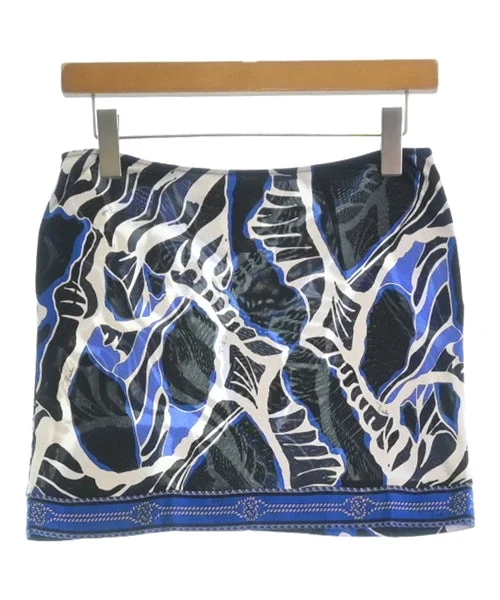 EMILIO PUCCI Mini skirts linen skirt natural