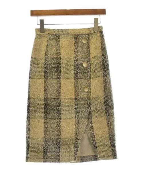 Swingle Knee length skirts denim skirt classic