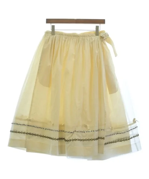 tricot COMME des GARCONS Long/Maxi length skirts cashmere skirt plush