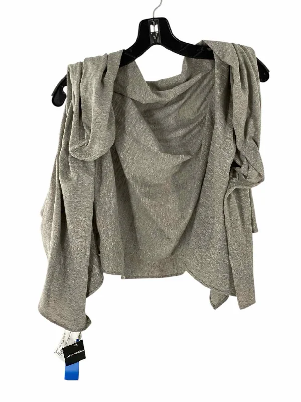Eddie Bauer Size OS Grey Sweater Machine Wash Dry Clean Hand Wash