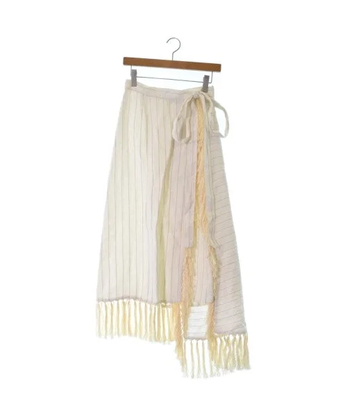 LOEWE Long/Maxi length skirts button skirt front