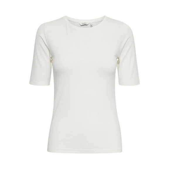 b.young t-shirt da donna manica corta Pamila 20806528 80115 bianco latte