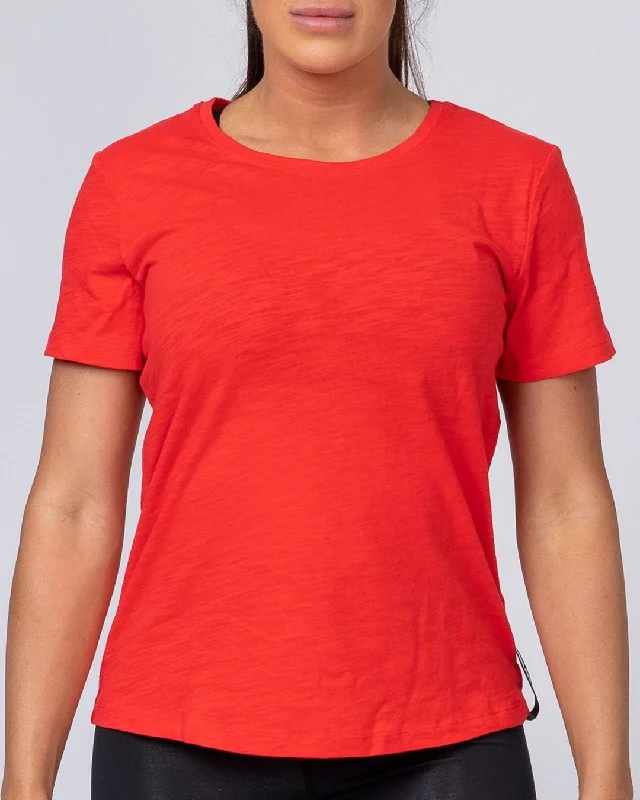 Classic Womens Tee - Red