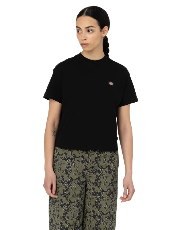 Dickies maglietta manica corta da donna Oakport DK0A4Y8LBLK nero