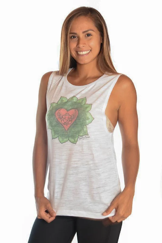 Heart Chakra on Boyfriend Tee