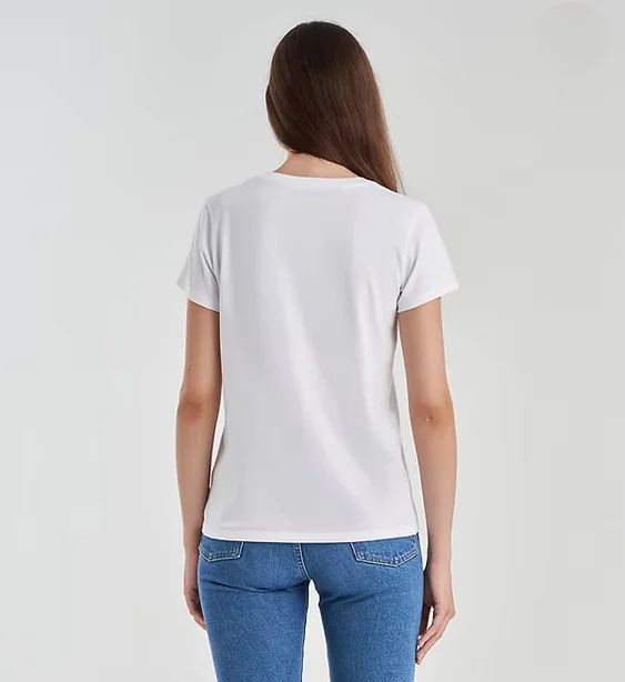 Levi's T-shirt manica corta con The Perfect Tee logo Classic 17369-2033 dark floral fill bright white