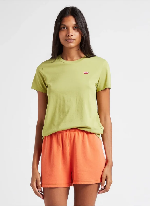 Levi's T-shirt manica corta da donna  W Little Logo 39185-0204 pistachio