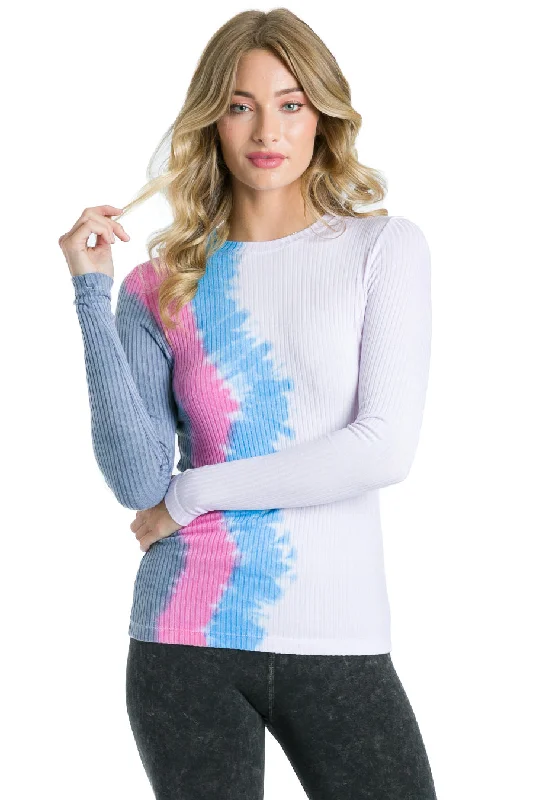 Lightweight Ribbed Long Sleeve T