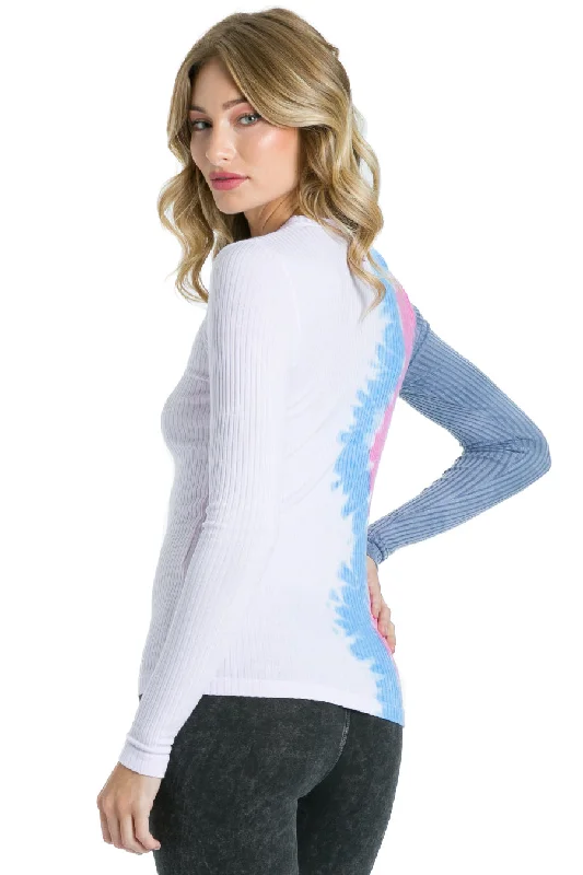 Lightweight Ribbed Long Sleeve T