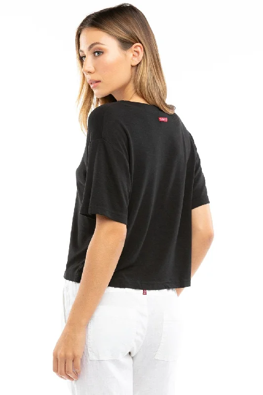 Luxe Crop Boxy T