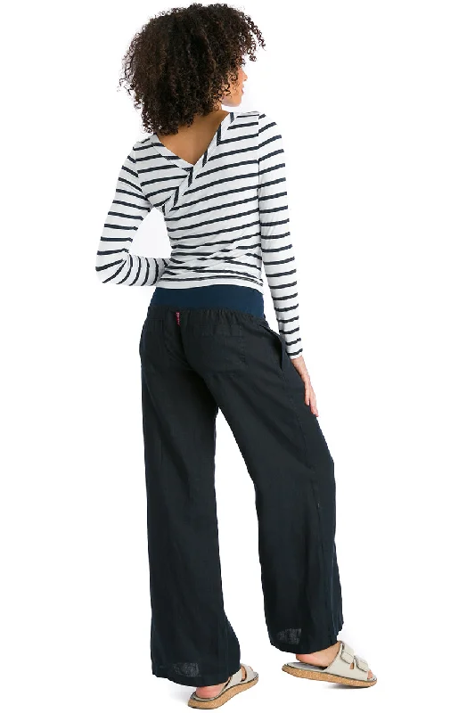 Nautical Stripe Wrap Back T