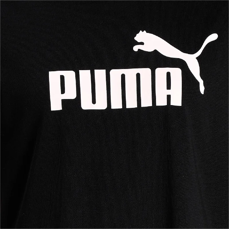 Puma maglietta manica corta da donna ESS Cropped Logo 586866 01 nero