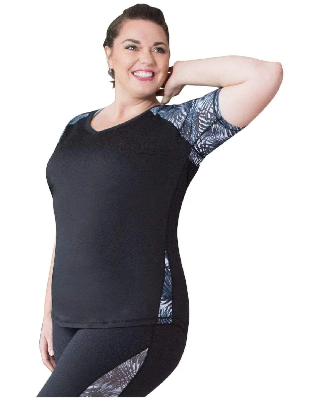 Spirit Short Sleeve Top - Black