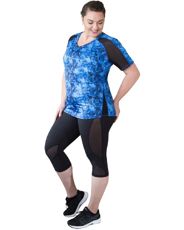 Spirit Short Sleeve Top - Blue