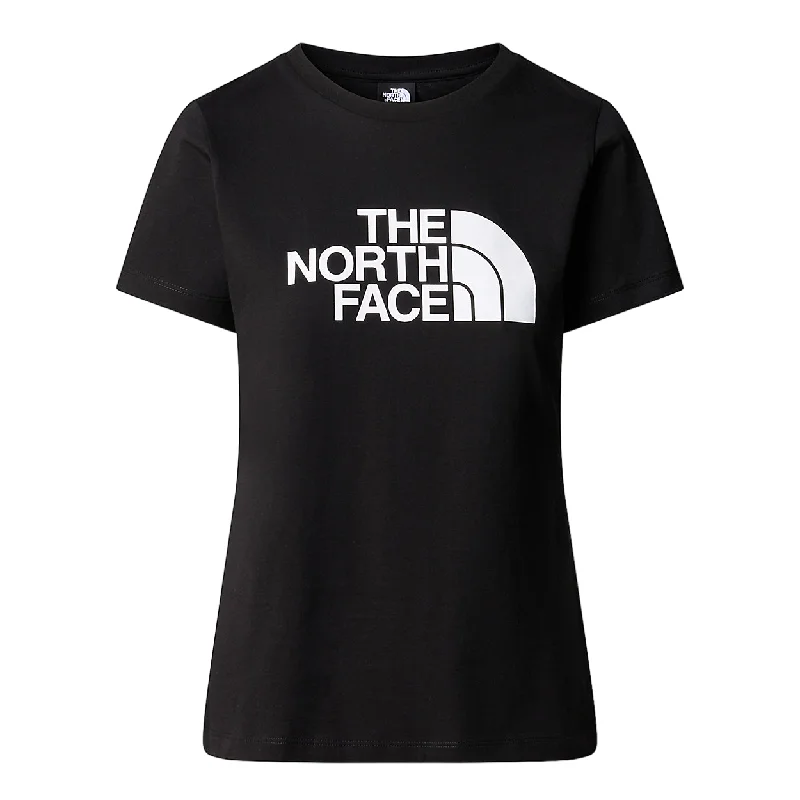 The North Face maglietta manica corta da donna Easy NF0A87N6JK31 nero