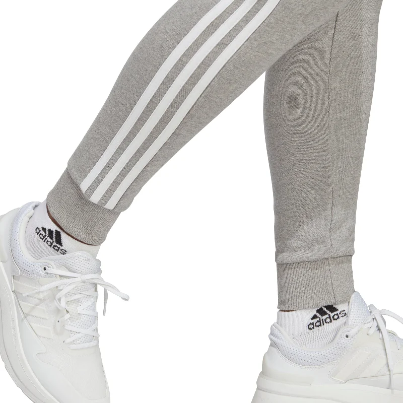 adidas Essentials 3 Stripes Womens Joggers - Grey