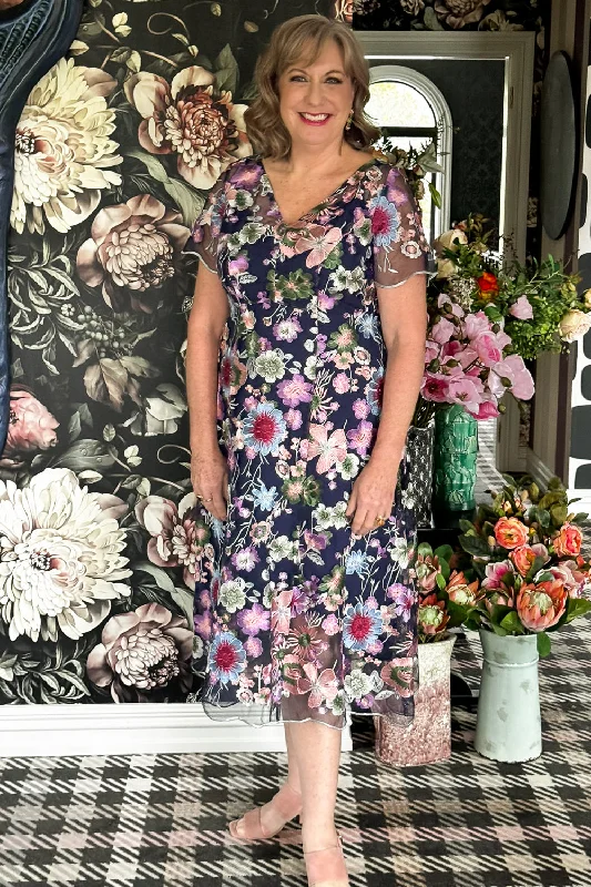 Allure Iris Dress - Floral