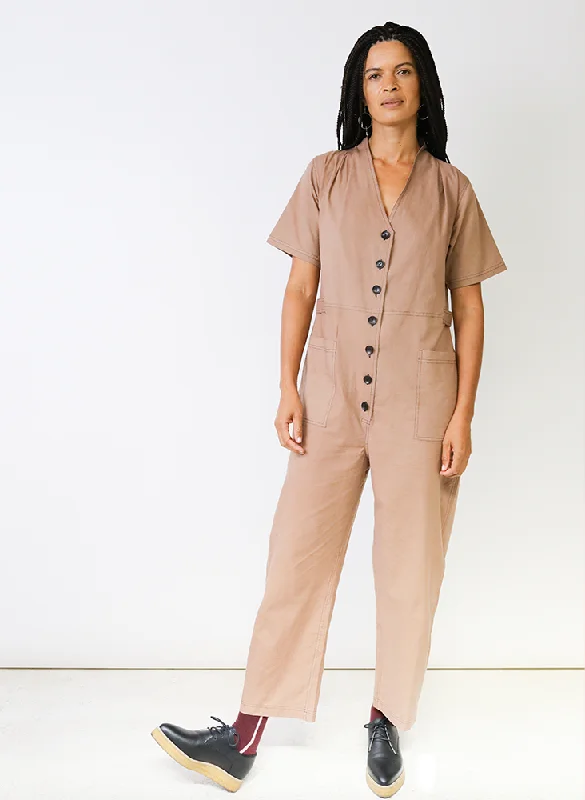 Amelia Romper, taupe