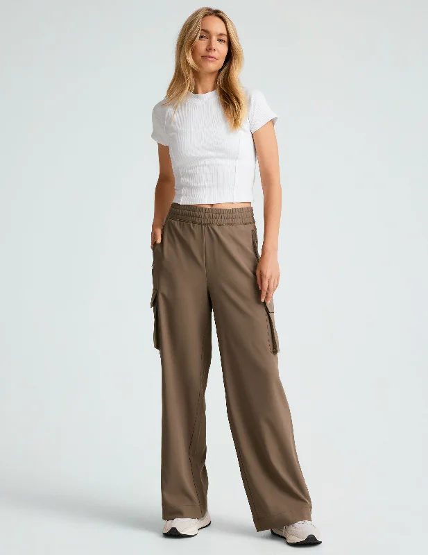 City Chic Wide Leg Cargo Pant