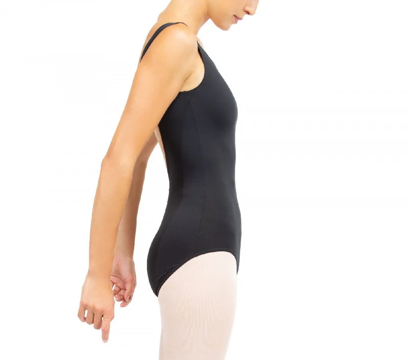 Large leotard neckline back- new arrival