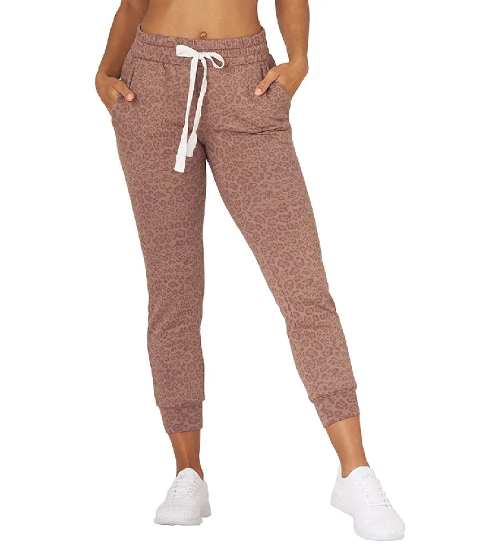 Glyder Halfway Joggers Cocoa Leopard