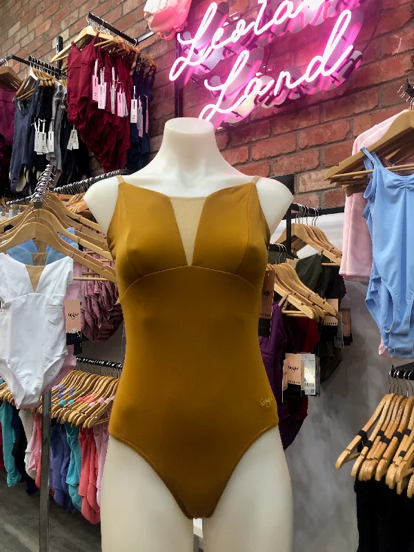 Grishko Charlotte LEOTARD  DA1930- Mustard- new shipment just arrived