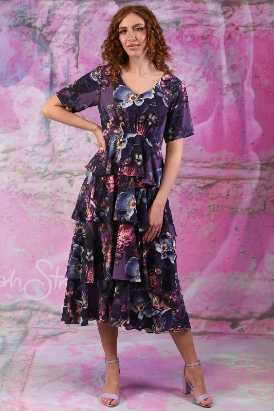 Matilda Dress - Lilac Bloom