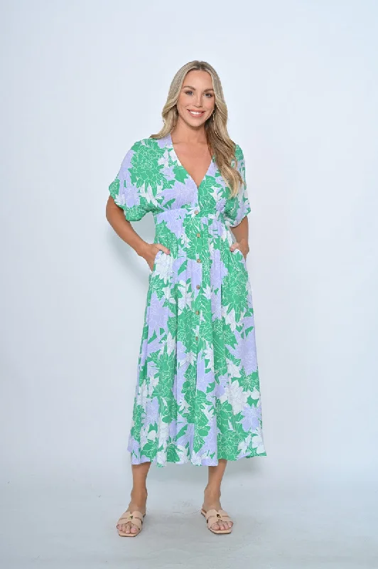 Moira Mint Midi Dress