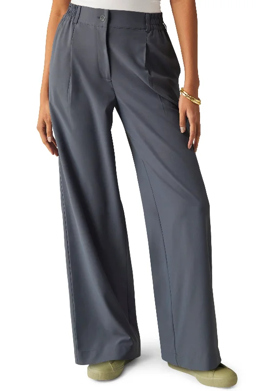 STATUS WIDE LEG TROUSER NIGHT SHADOW