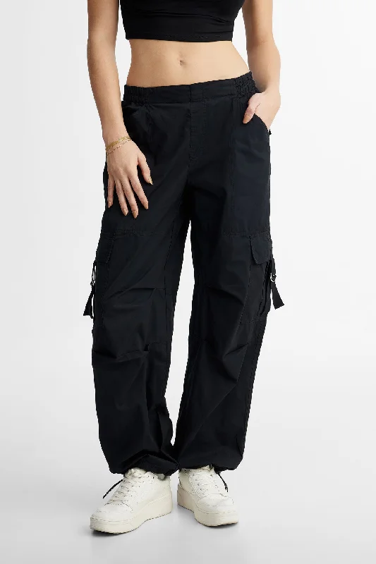 Pantalon parachute cargo - Femme