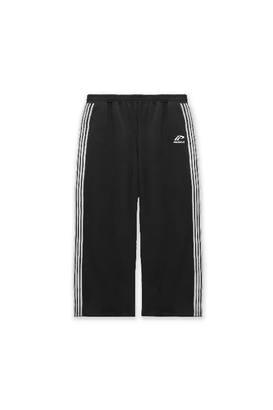 SPORTSWEAR BAGGY SWEATPANTS - BLACK