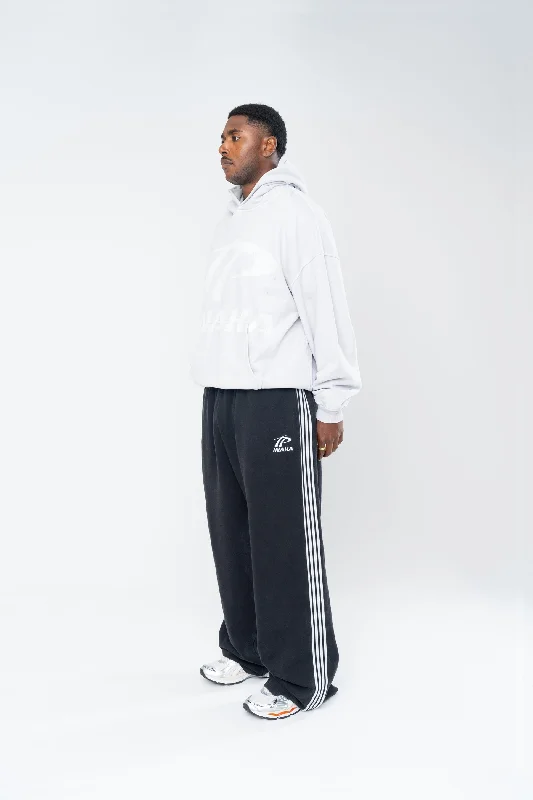 SPORTSWEAR BAGGY SWEATPANTS - BLACK