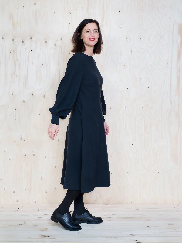 The Assembly Line Multi Sleeve Midi Dress