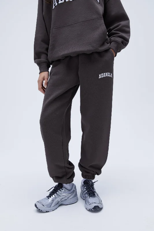 Varsity Sweatpants - Coffee Bean