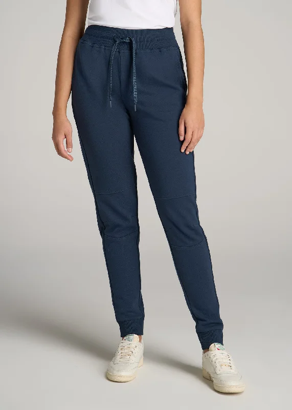 Wearever French Terry Tall Women's Joggers in Bright Navy