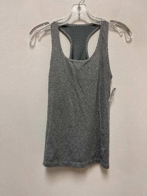 Athletic Tank Top By Clothes Mentor In Grey, Size: Xs