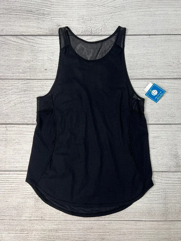 Athletic Tank Top By Lululemon In Black, Size: M