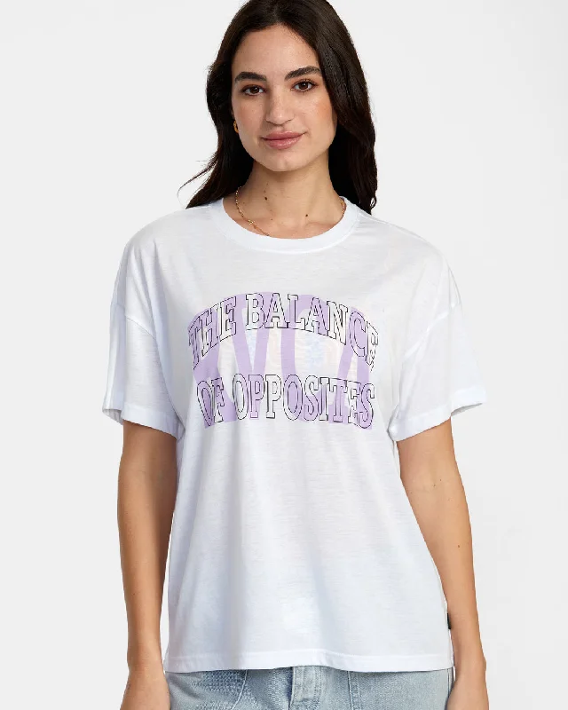 Balance Technical Oversized T-Shirt - White