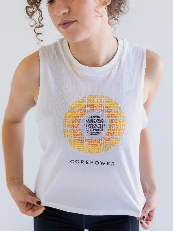 CorePower Crop Tank Faded Glow