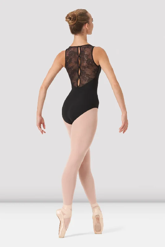 Ladies Fresia Button Back Leotard