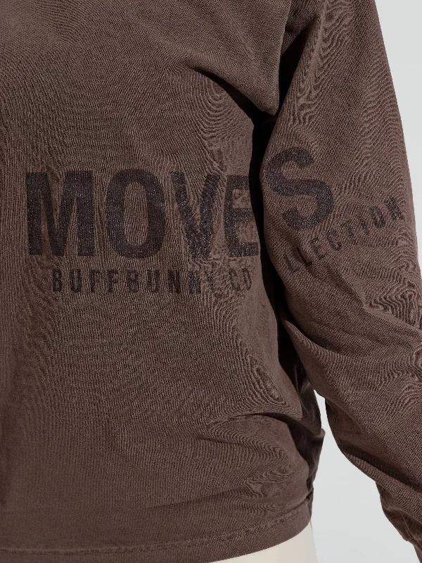 Moves Long Sleeve Tee - Clove